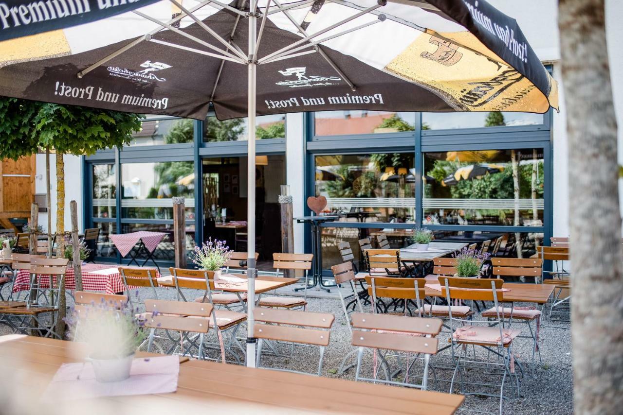 Hotel Kitz Ehemals Schlemmerhuette Langweid Luaran gambar